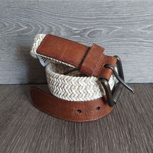 Fossil Men's Kyle Woven Braided Belt 40